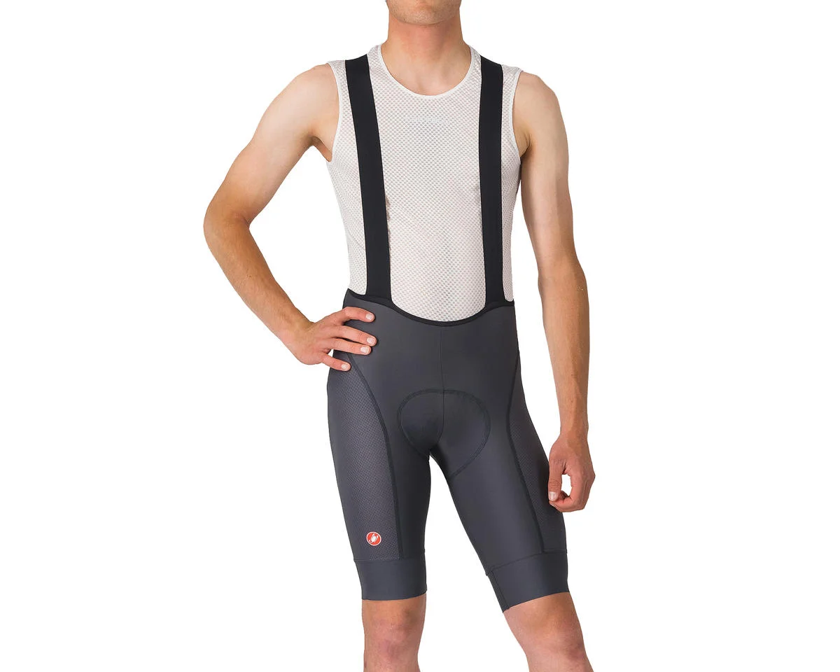 Castelli Competizione 2 Bib Shorts (Dark Grey) (S)